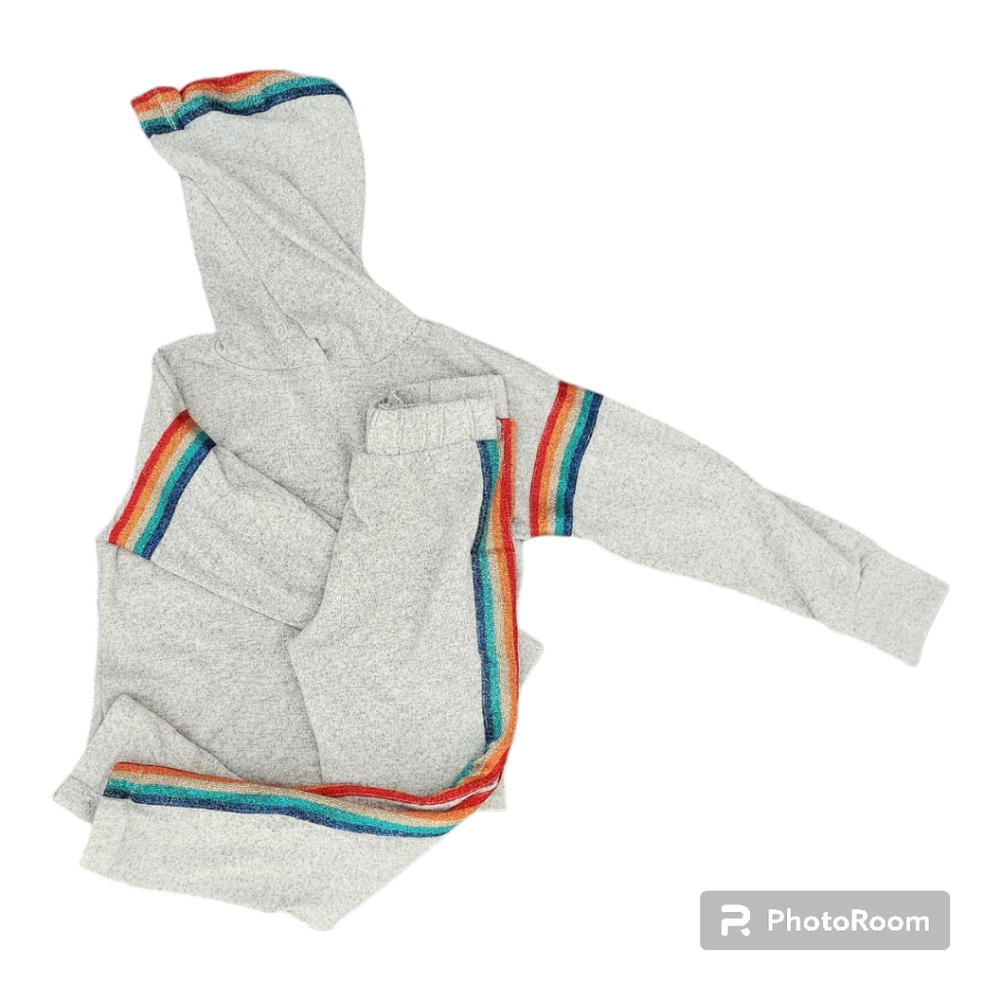 Heather Grey Kidpik Hoodie/Sweatsuit Set